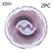 Self-adhesive Reusable Glue-free Eye Lashes With Natural Curl